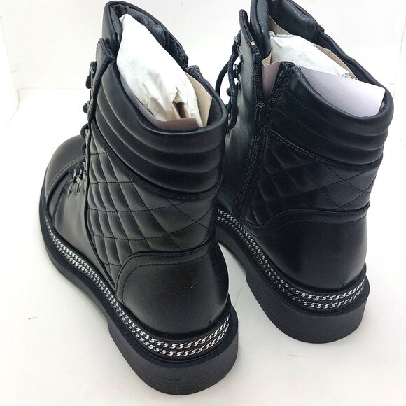 New York & Company Women's Katelynn Bootie Casual, Lace Up, Round Toe - Size 8 - Picture 2 of 15